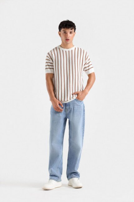 Slim Fit Solid Color T-Shirt for Daily Wear